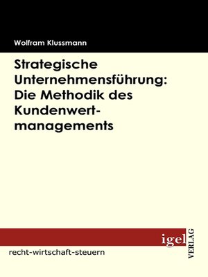 cover image of Strategische Unternehmensführung
